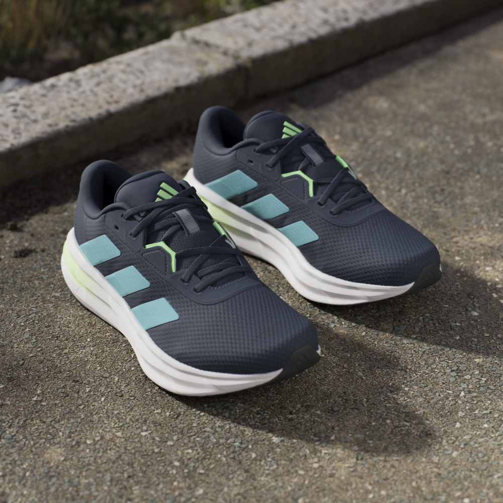 Adidas Tenis Galaxy 7 azul de hombre para correr