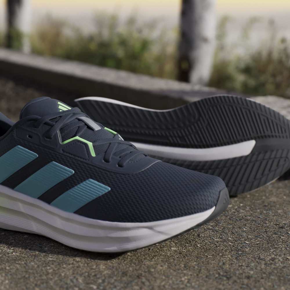 Adidas Tenis Galaxy 7 azul de hombre para correr