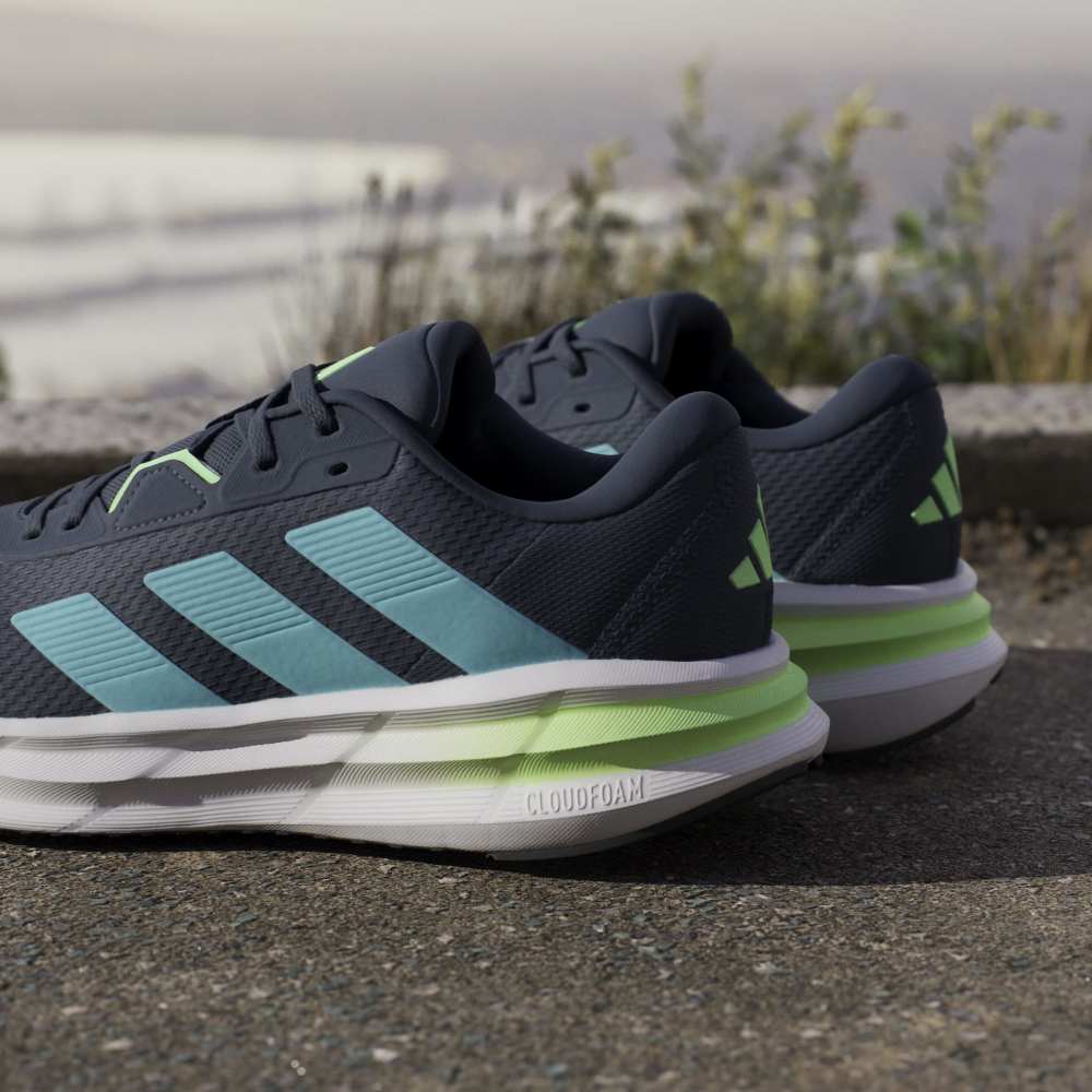 Adidas Tenis Galaxy 7 azul de hombre para correr