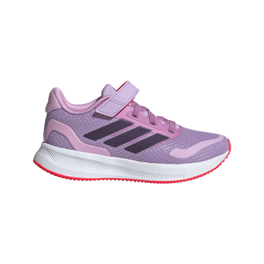 Adidas Tenis Runfalcon 5 Kids morado de niño para correr