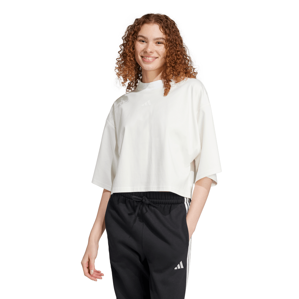 Adidas W Ce Q2 Tee Camiseta Manga Corta blanco de mujer lifestyle