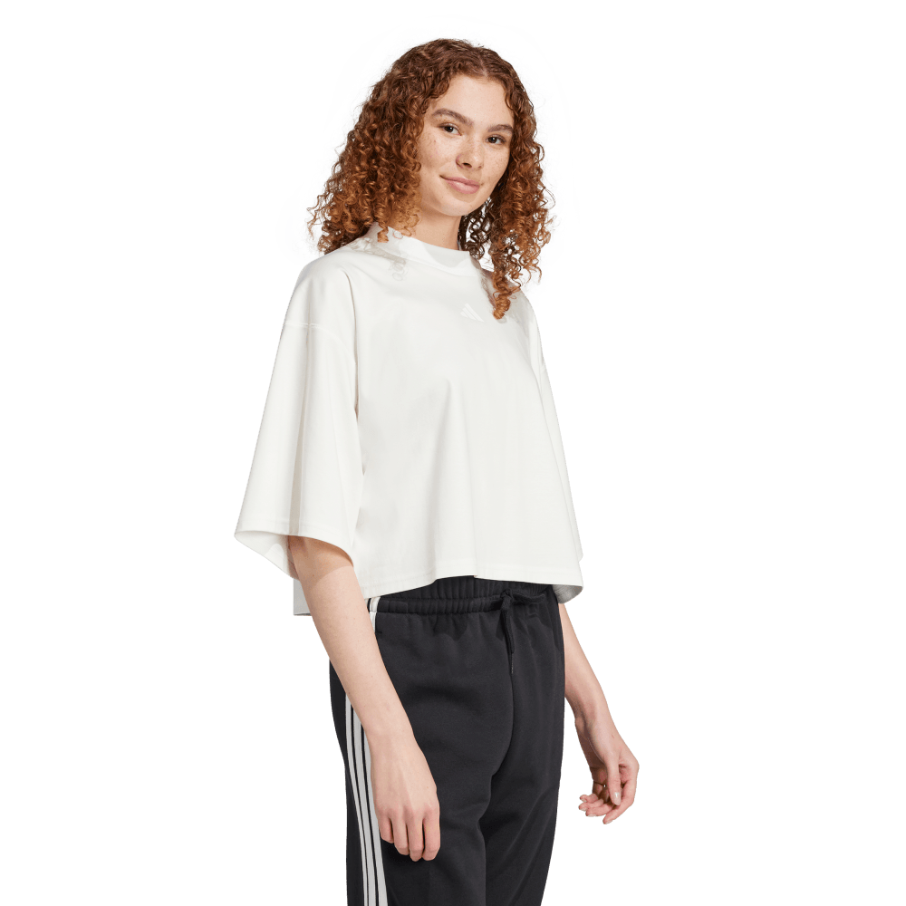 Adidas W Ce Q2 Tee Camiseta Manga Corta blanco de mujer lifestyle