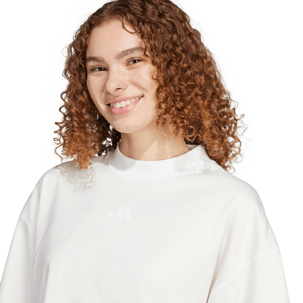 Adidas W Ce Q2 Tee Camiseta Manga Corta blanco de mujer lifestyle