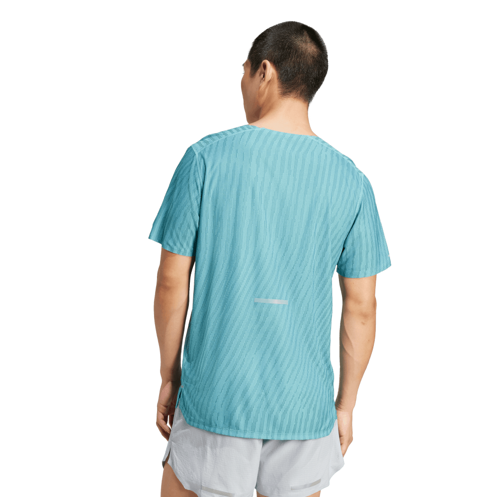 Adidas Adi365 Co Tee M Camiseta Manga Corta azul de hombre para correr