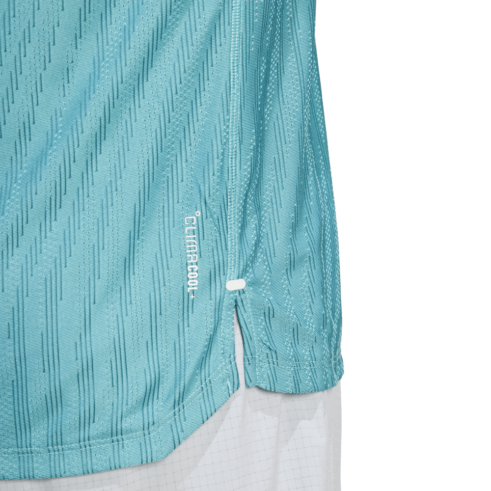 Adidas Adi365 Co Tee M Camiseta Manga Corta azul de hombre para correr