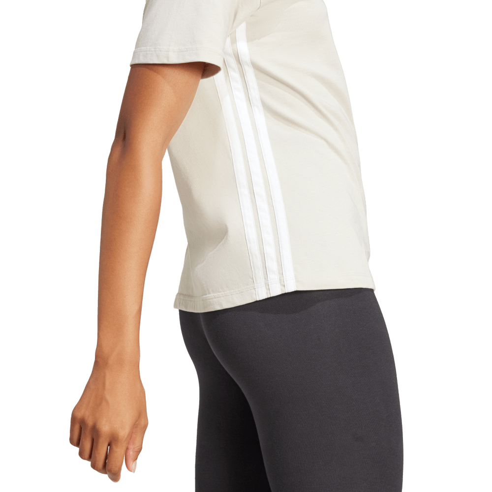 Adidas W 3S Sj T Camiseta Manga Corta beige de mujer lifestyle