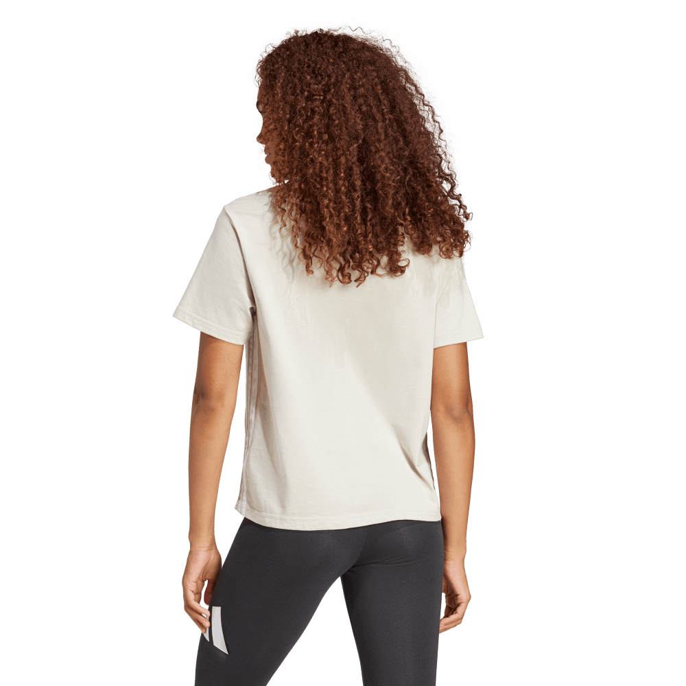 Adidas W 3S Sj T Camiseta Manga Corta beige de mujer lifestyle