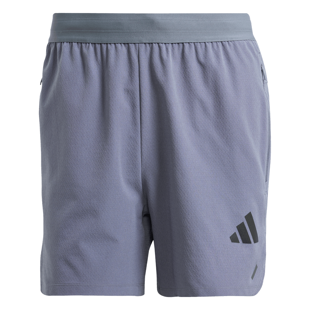 Adidas Power 3S Short Pantaloneta gris de hombre para entrenamiento