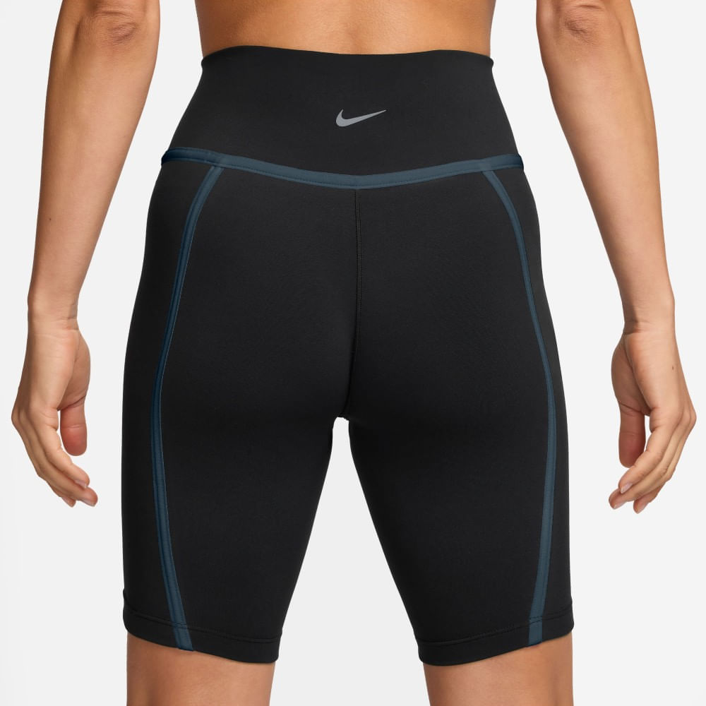 Nike W Nk Df One Hr 8In Short Sport Licra negro de mujer para entrenamiento