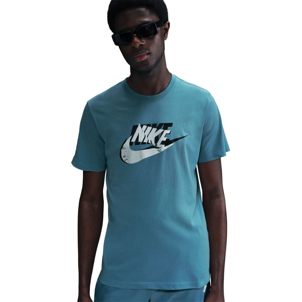 Nike M Nsw Tee 12Mo Futura Camiseta Manga Corta azul de hombre lifestyle