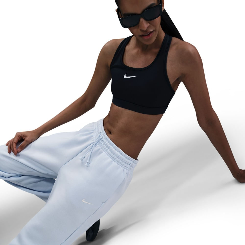 Nike W Nsw Phnx Flc Hr Os Pant 2 Pantalón azul de mujer lifestyle