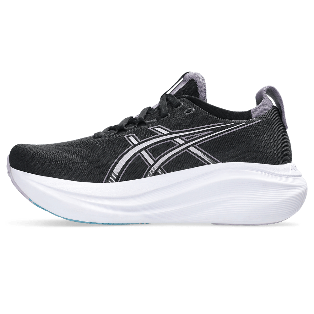 Asics Gel-Nimbus 27 Tenis negro de mujer para correr