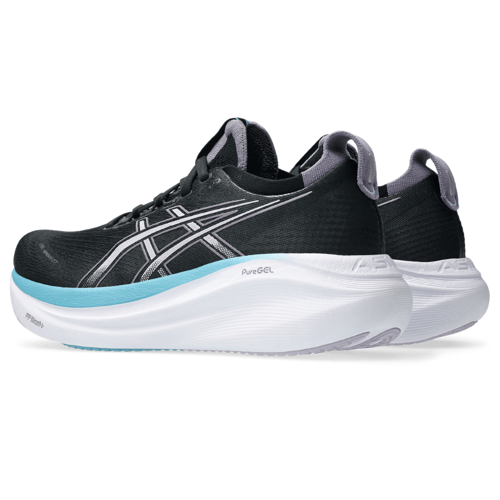 Asics Gel-Nimbus 27 Tenis negro de mujer para correr