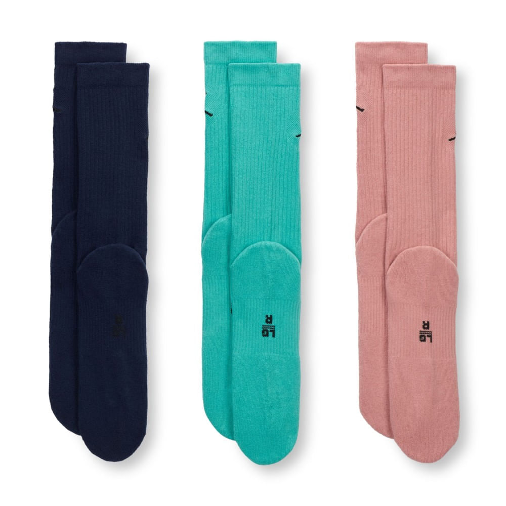 Nike U J Everyday Cush Poly Crew 3P Medias multicolor de hombre lifestyle