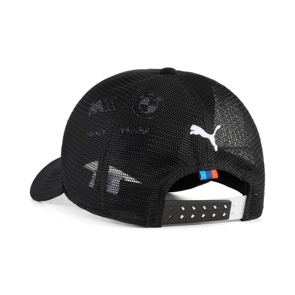 Puma Bmw Mms Trucker Cap Gorra negro de hombre lifestyle