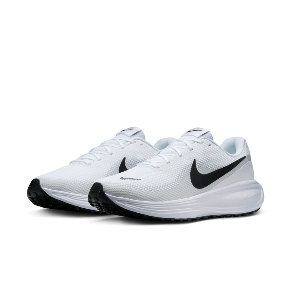 Nike Revolution 8 Tenis blanco de hombre para correr