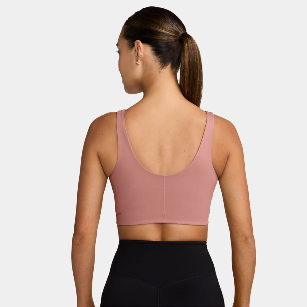 Nike W Nk1 Bra Capsule Top rosado de mujer para entrenamiento