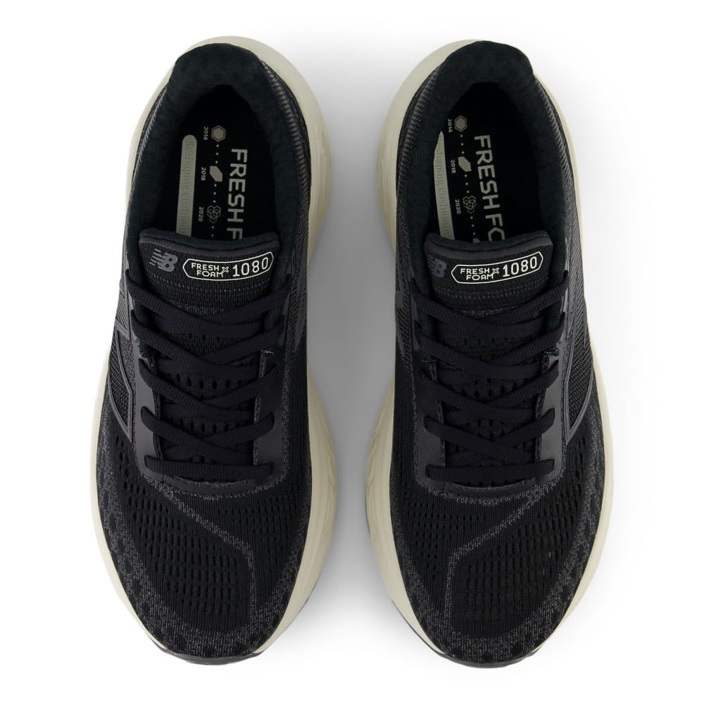 New Balance 1080 V14 Tenis negro de mujer para correr