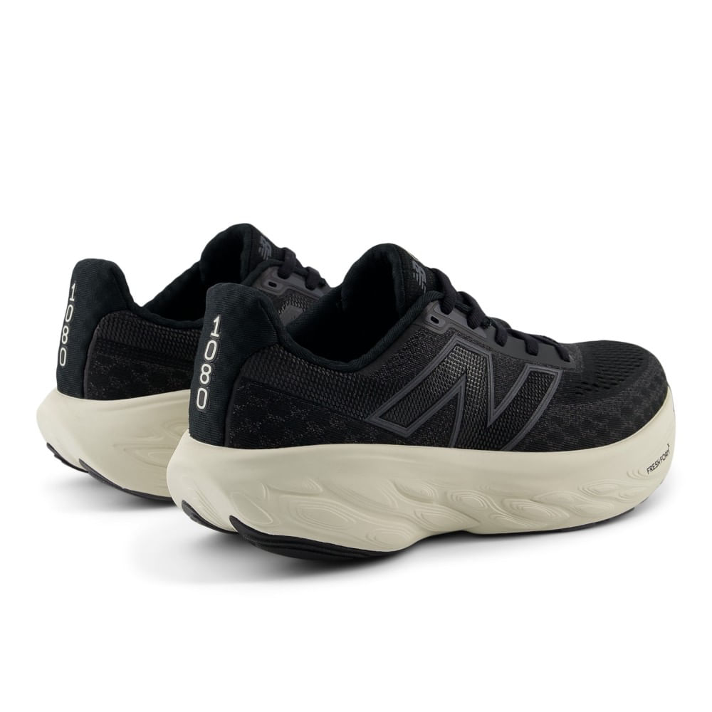 New Balance 1080 V14 Tenis negro de mujer para correr