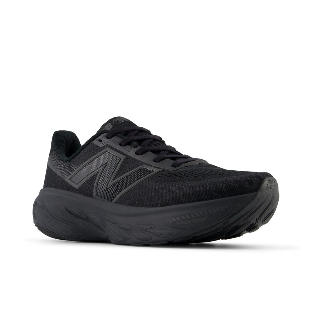 New Balance 1080 V14 Tenis negro de mujer para correr