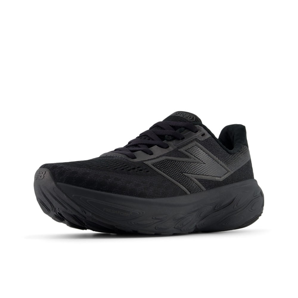 New Balance 1080 V14 Tenis negro de mujer para correr