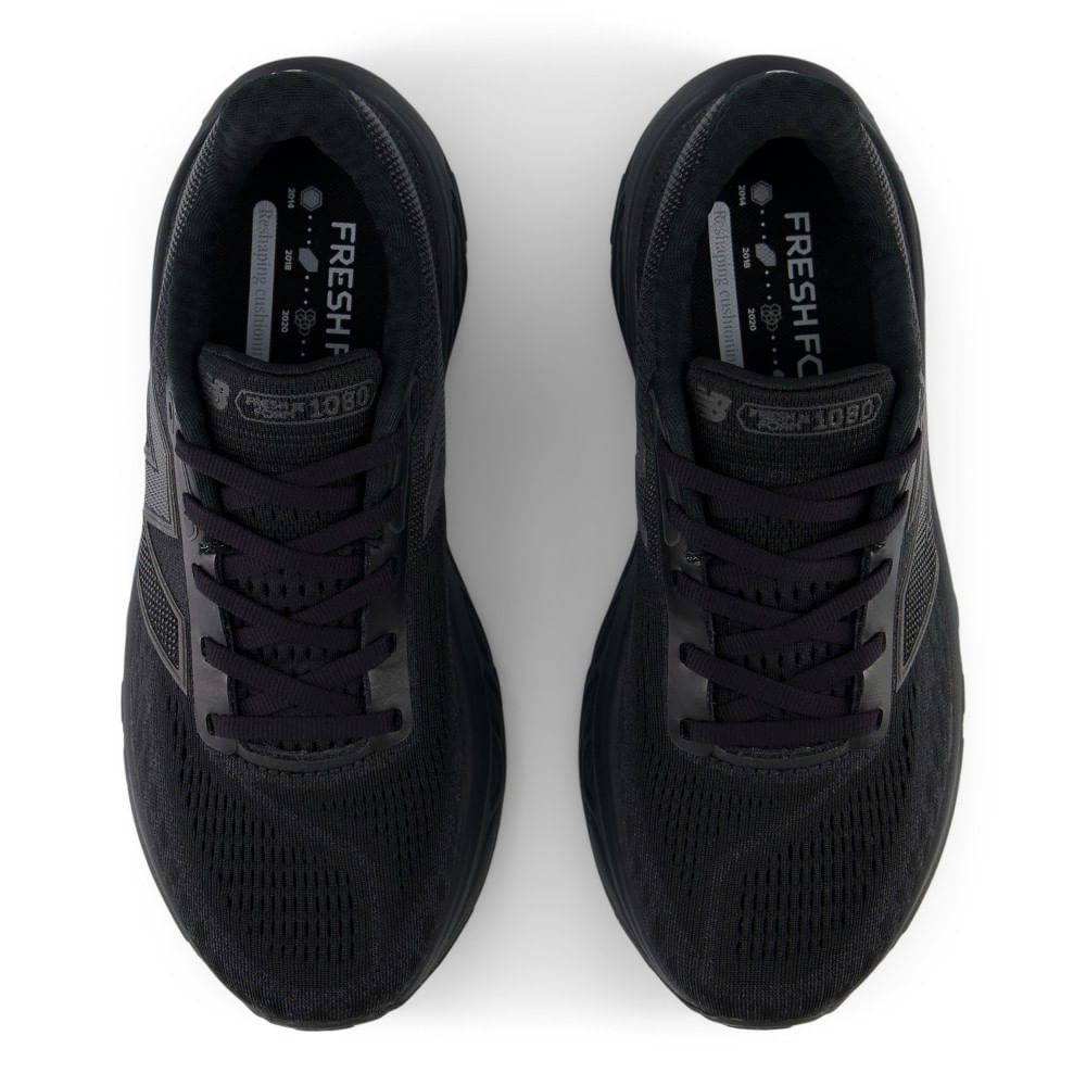 New Balance 1080 V14 Tenis negro de mujer para correr