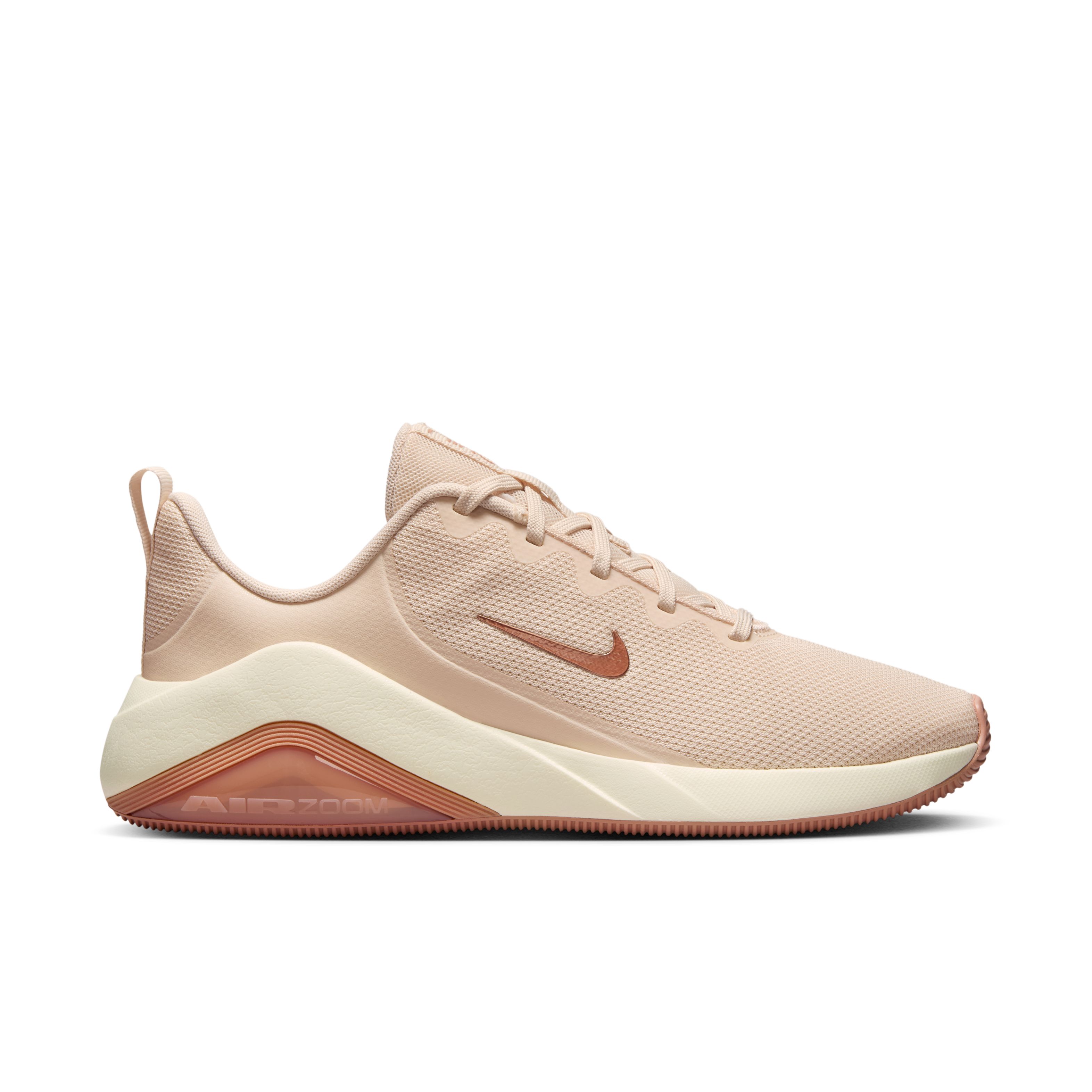 Nike W Nike Air Zoom Bella 7 Tenis beige de mujer para entrenamiento