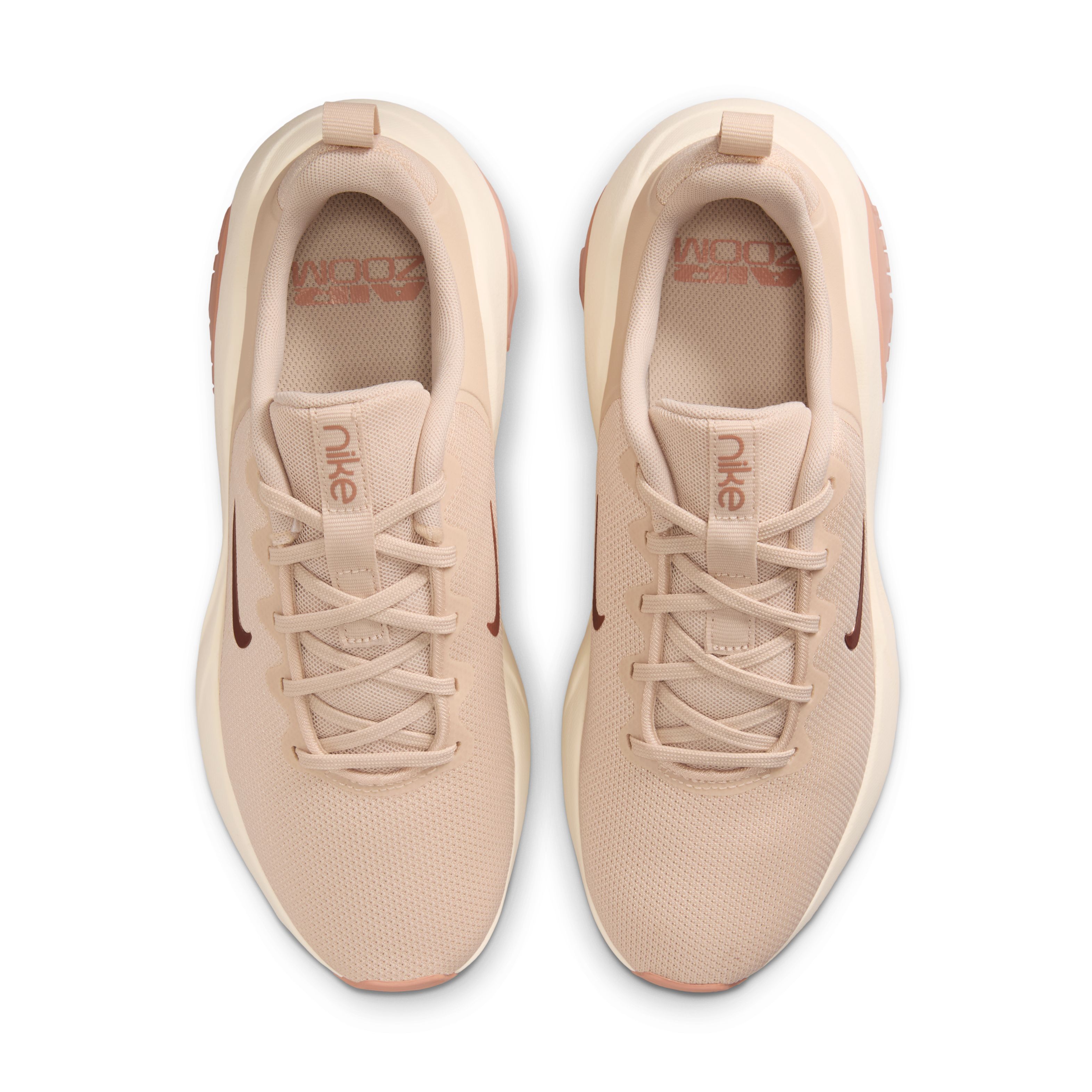 Nike W Nike Air Zoom Bella 7 Tenis beige de mujer para entrenamiento