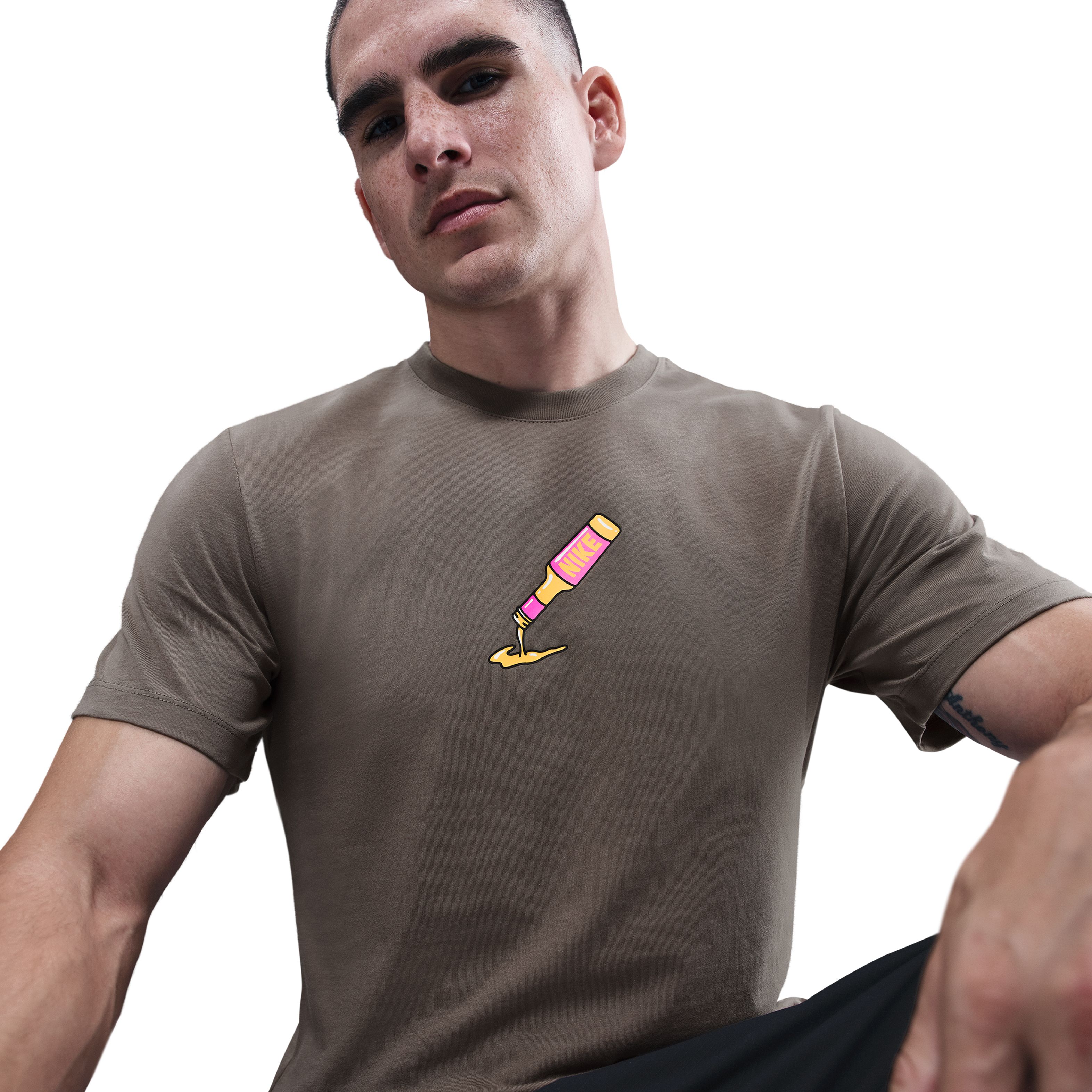 Nike U Nsw Tee Bb Oc 2 Camiseta Manga Corta cafe de hombre lifestyle