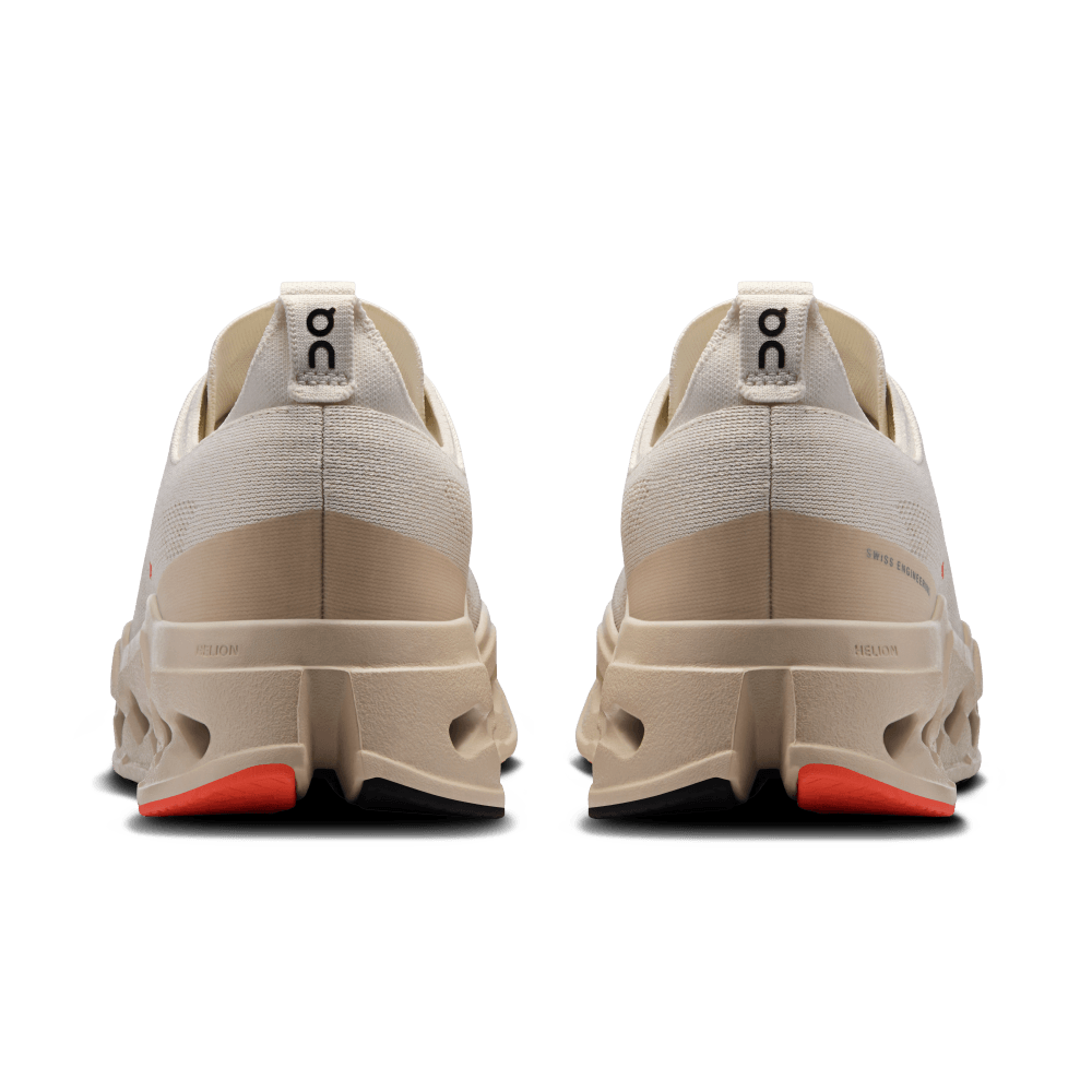 On Cloudsurfer Max Tenis beige de hombre para correr