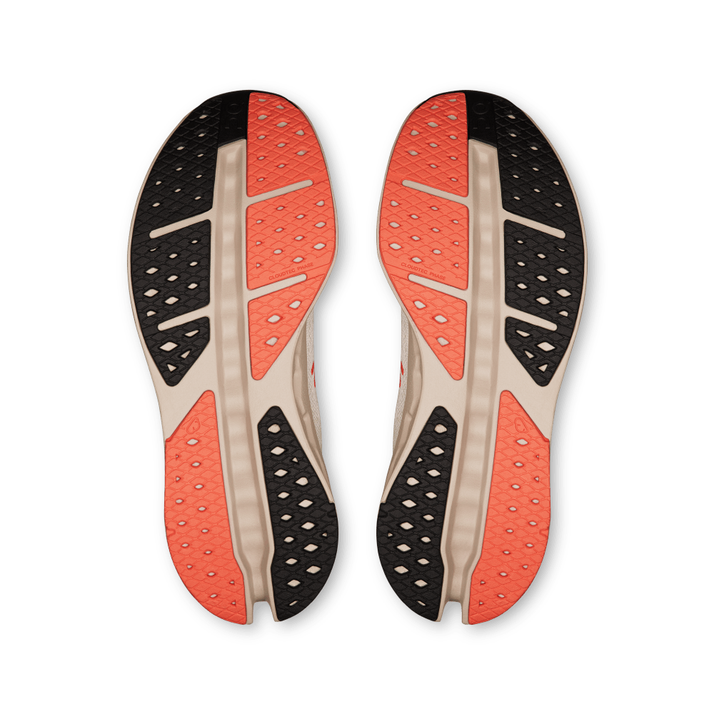 On Cloudsurfer Max Tenis beige de hombre para correr