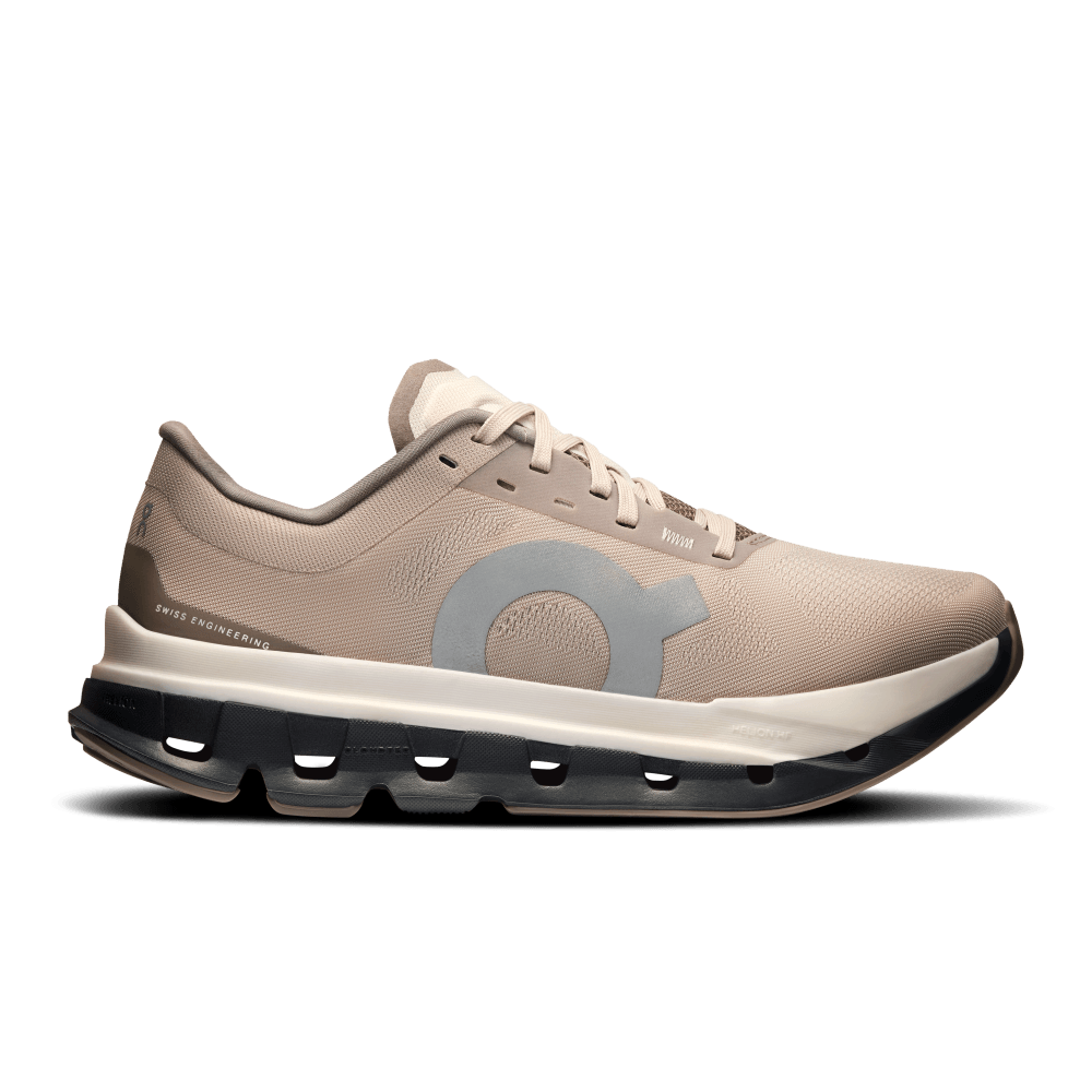 On Cloudflow 5 Tenis gris de mujer para correr