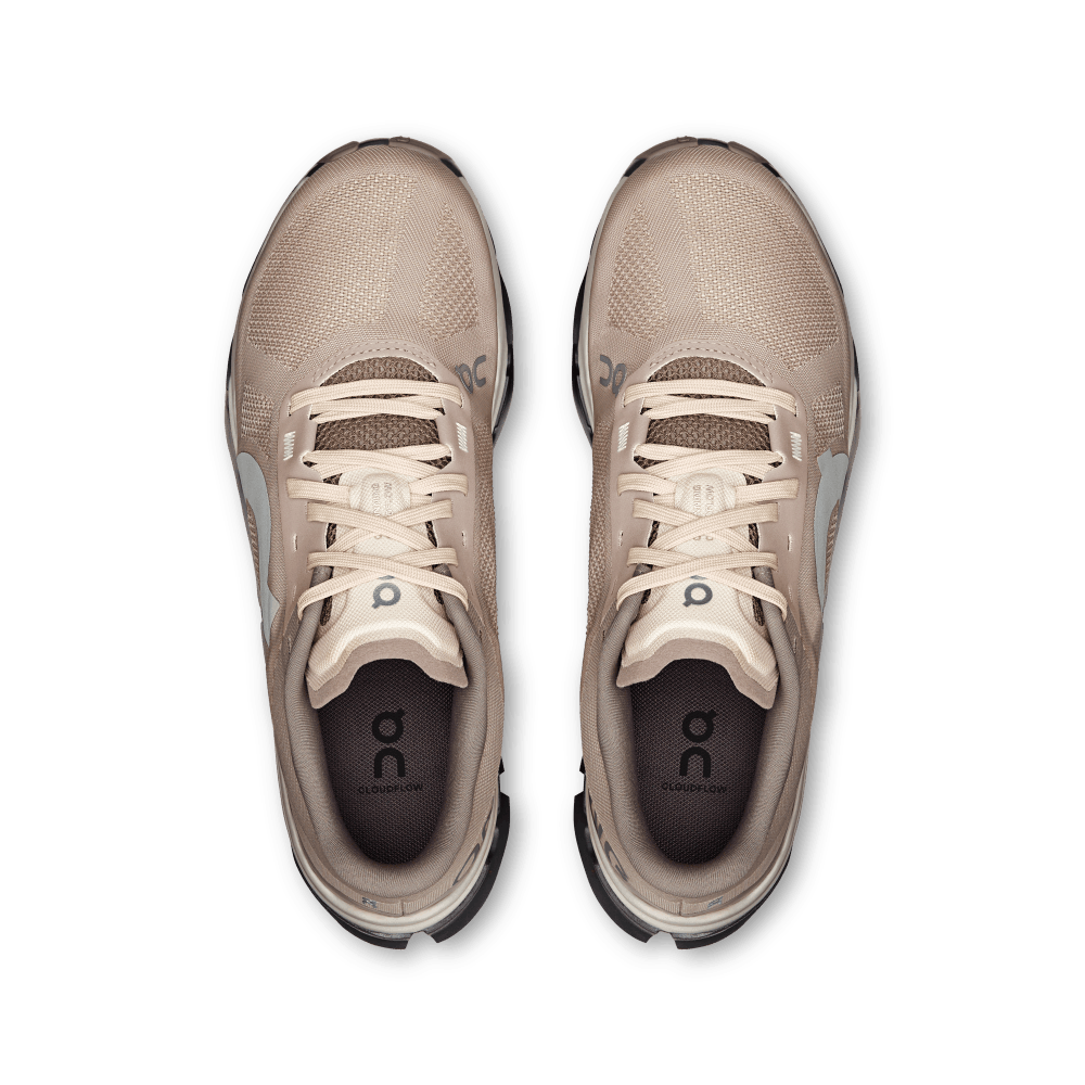 On Cloudflow 5 Tenis gris de mujer para correr