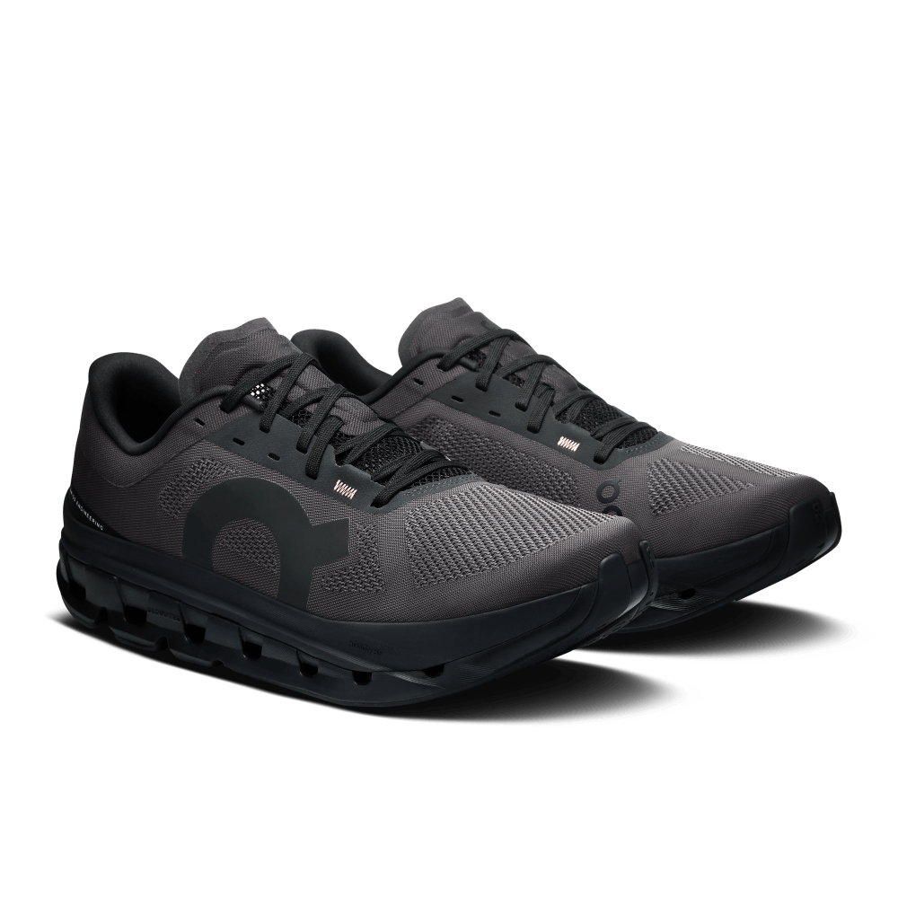 On Cloudflow 5 Tenis negro de hombre para correr