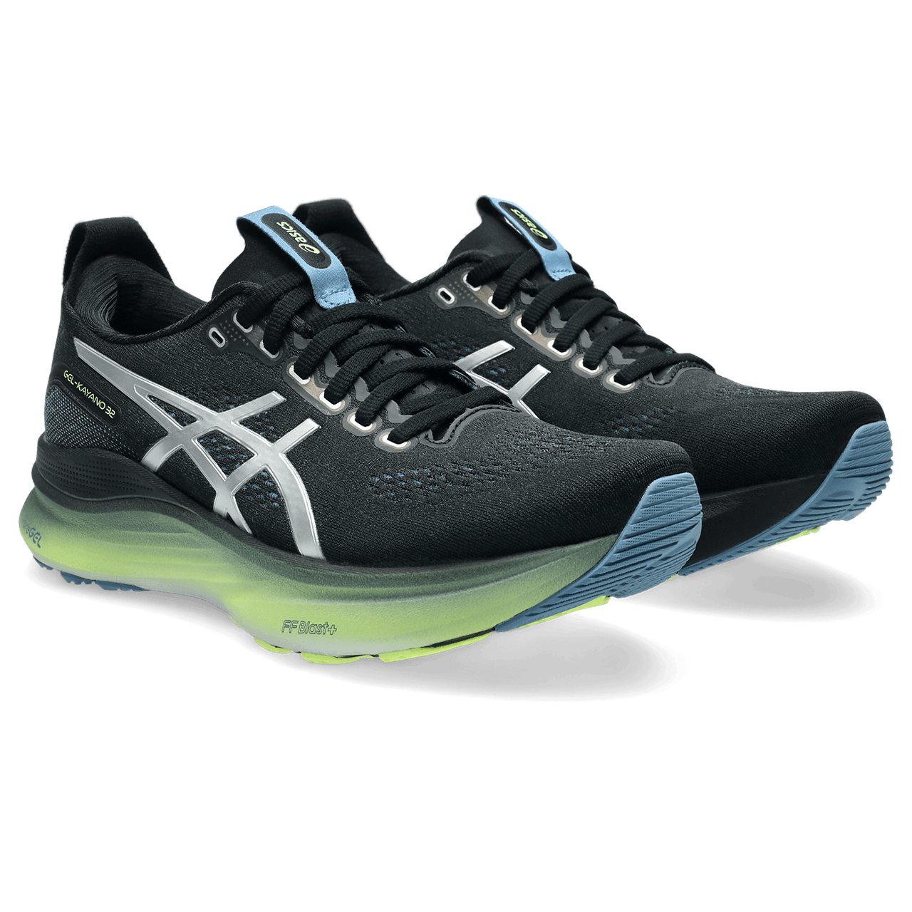 Asics Gel-Kayano 32 Luxe Tenis negro de mujer para correr