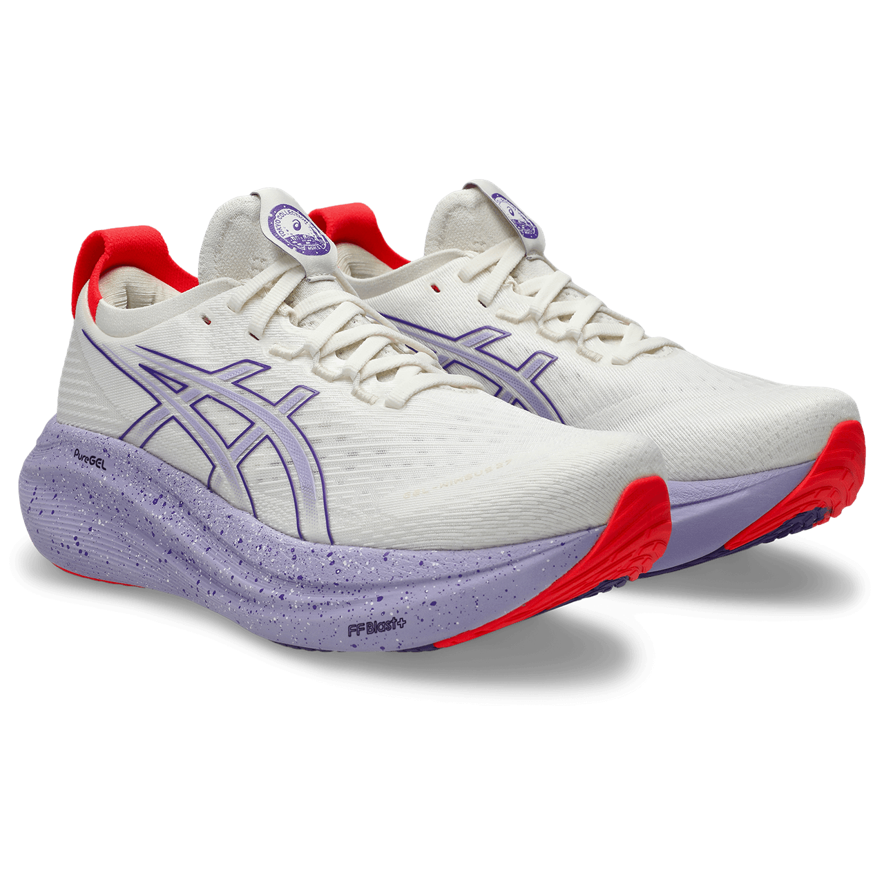 Asics Gel-Nimbus 27 Tokyo Tenis beige de mujer para correr