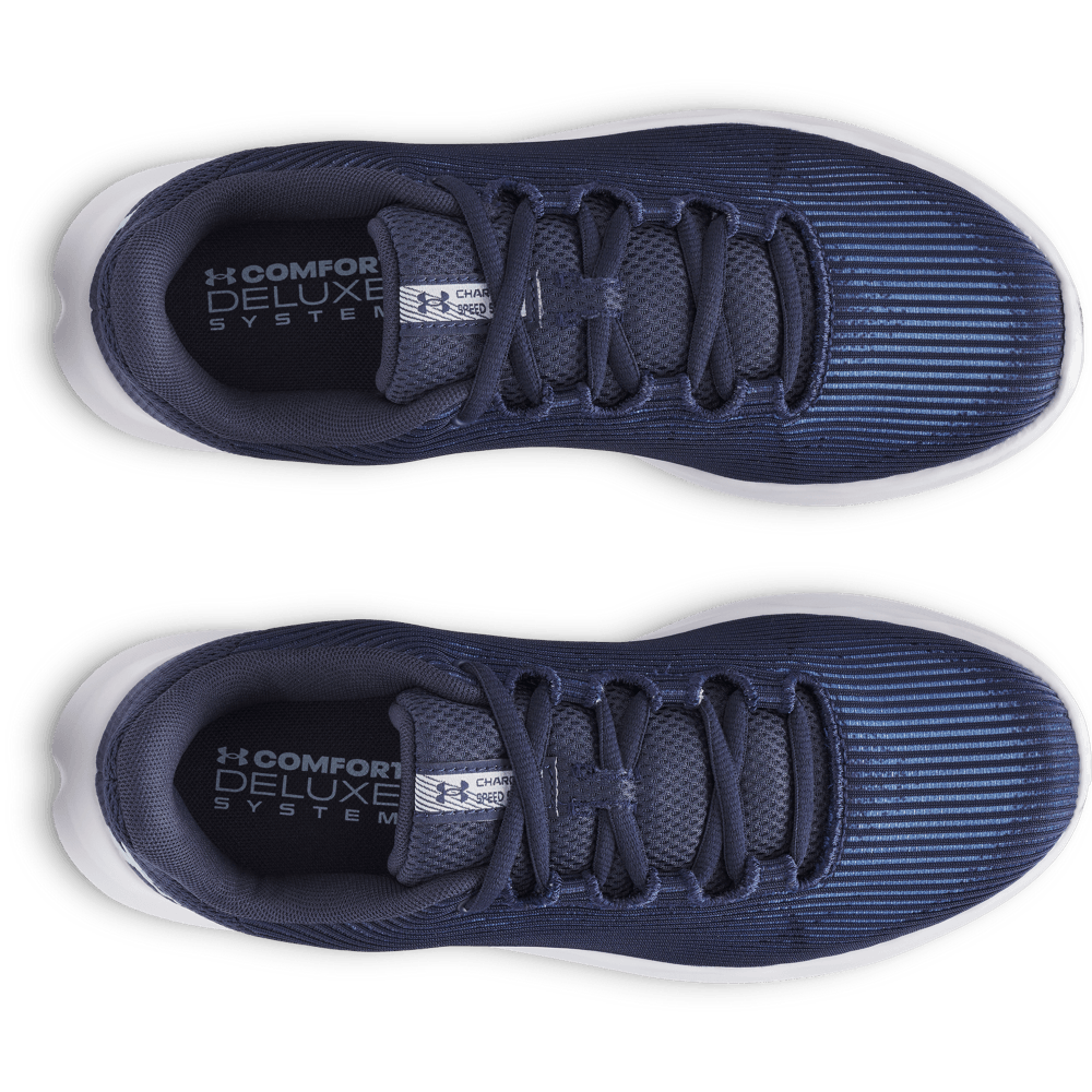 UA W Charged Speed Swift Tenis azul de mujer para correr