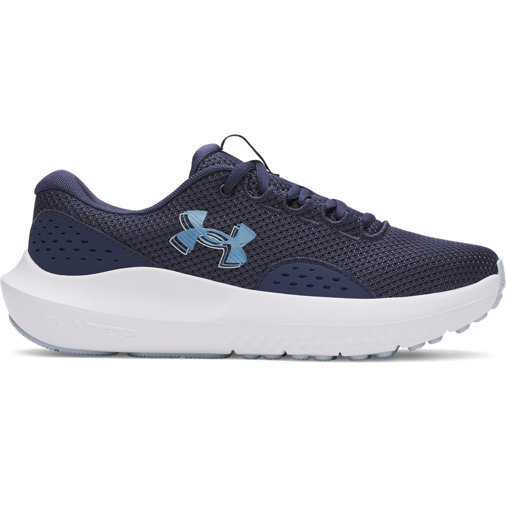 UA W Charged Surge 4 Tenis azul de mujer para correr