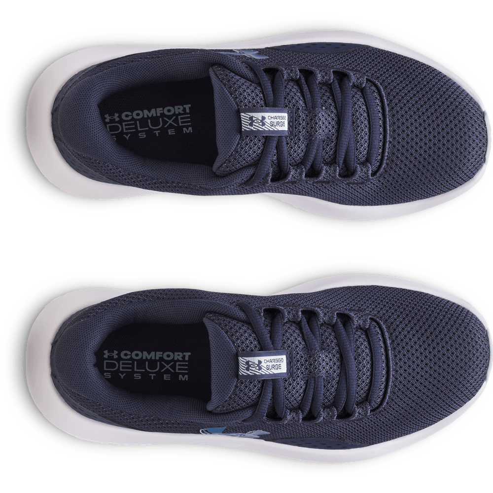 UA W Charged Surge 4 Tenis azul de mujer para correr