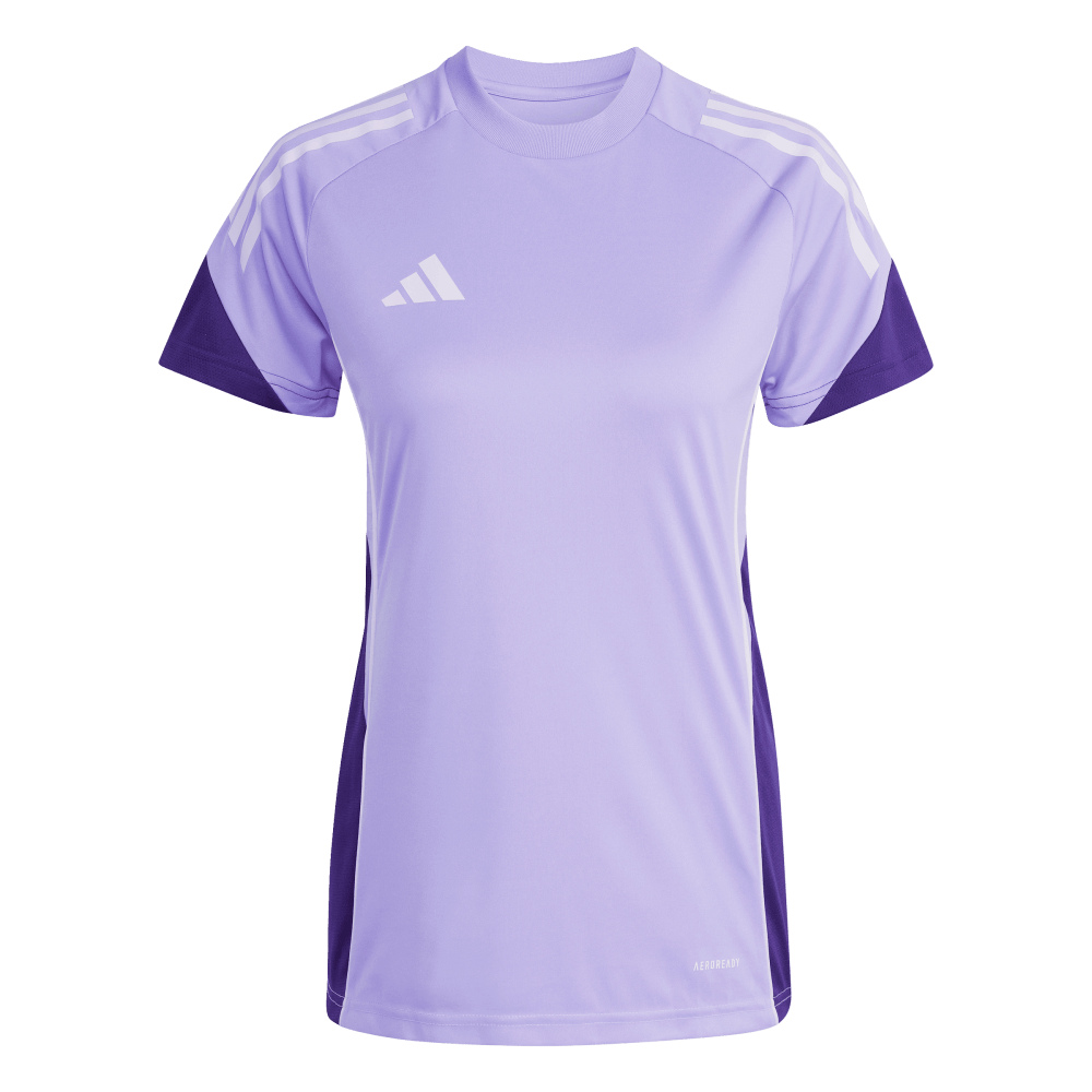 Adidas Tiro25C Tr Jsyw Camiseta Manga Corta morado de mujer para futbol