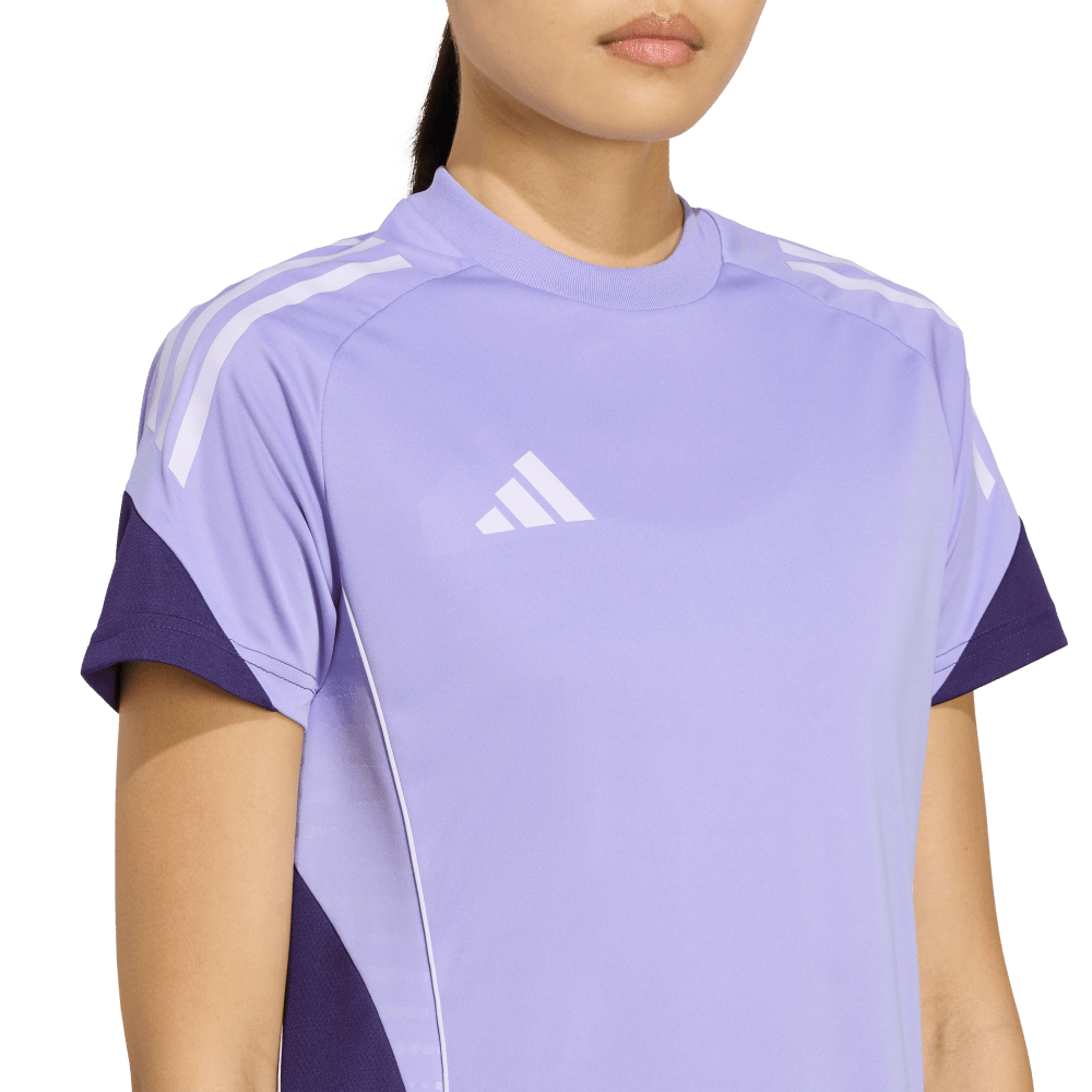 Adidas Tiro25C Tr Jsyw Camiseta Manga Corta morado de mujer para futbol