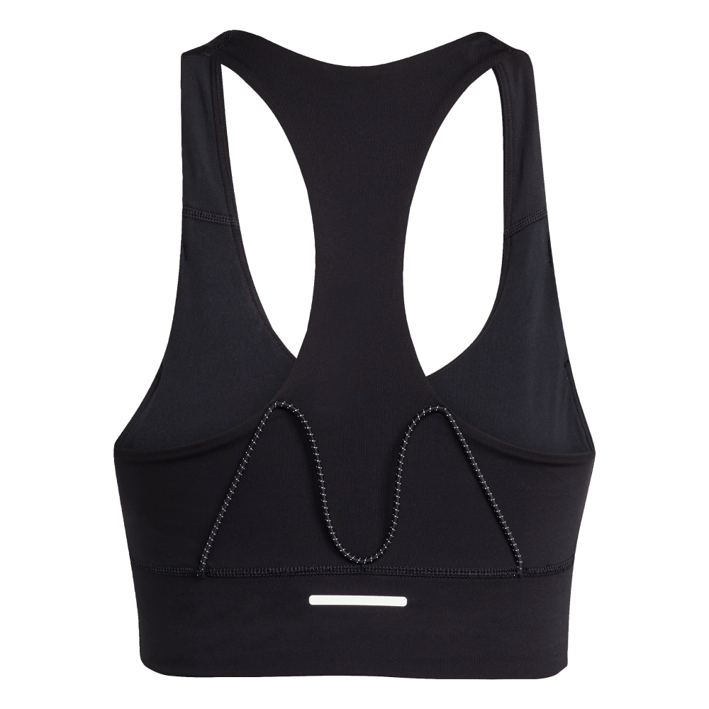 Adidas Top Deportivo Run Pocket Soporte Medio negro de mujer para entrenamiento