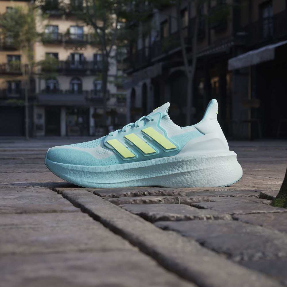 Adidas Tenis Ultraboost 5 azul de mujer para correr
