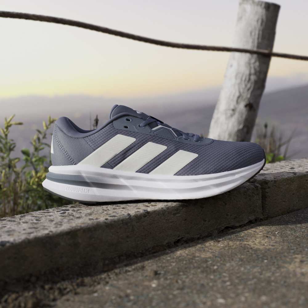 Adidas Tenis Galaxy 7 negro de hombre para correr