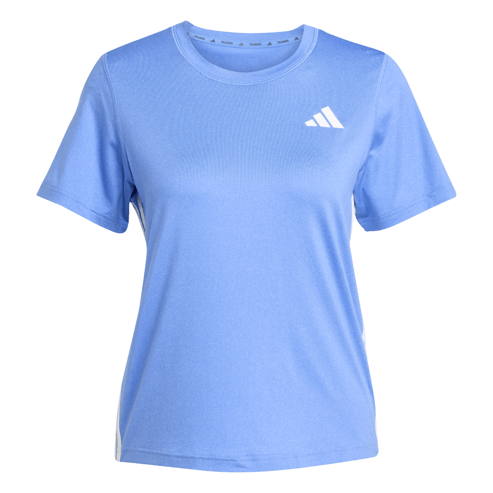 Adidas We 3S Crew Tee Camiseta Manga Corta azul de mujer para entrenamiento