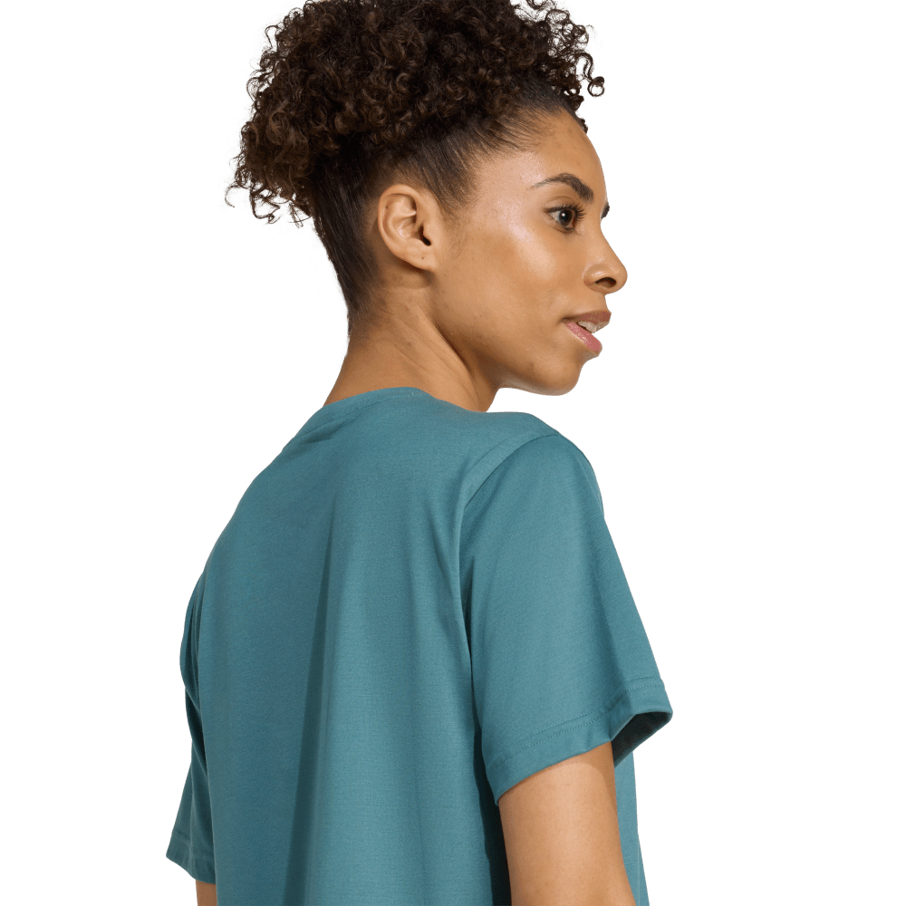 Adidas We Bl Tee Camiseta Manga Corta verde de mujer para entrenamiento