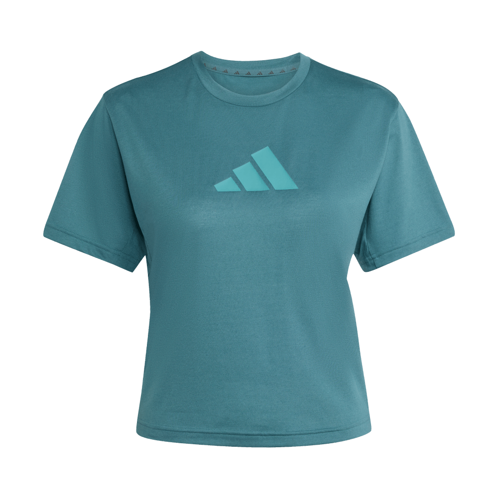 Adidas We Bl Tee Camiseta Manga Corta verde de mujer para entrenamiento