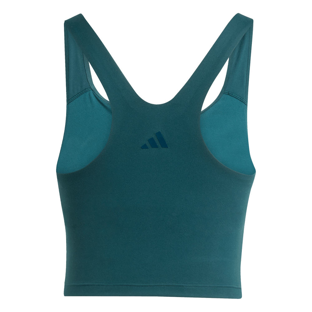 Adidas Top Deportivo Adidas All Me De Sujecion verde de mujer para entrenamiento