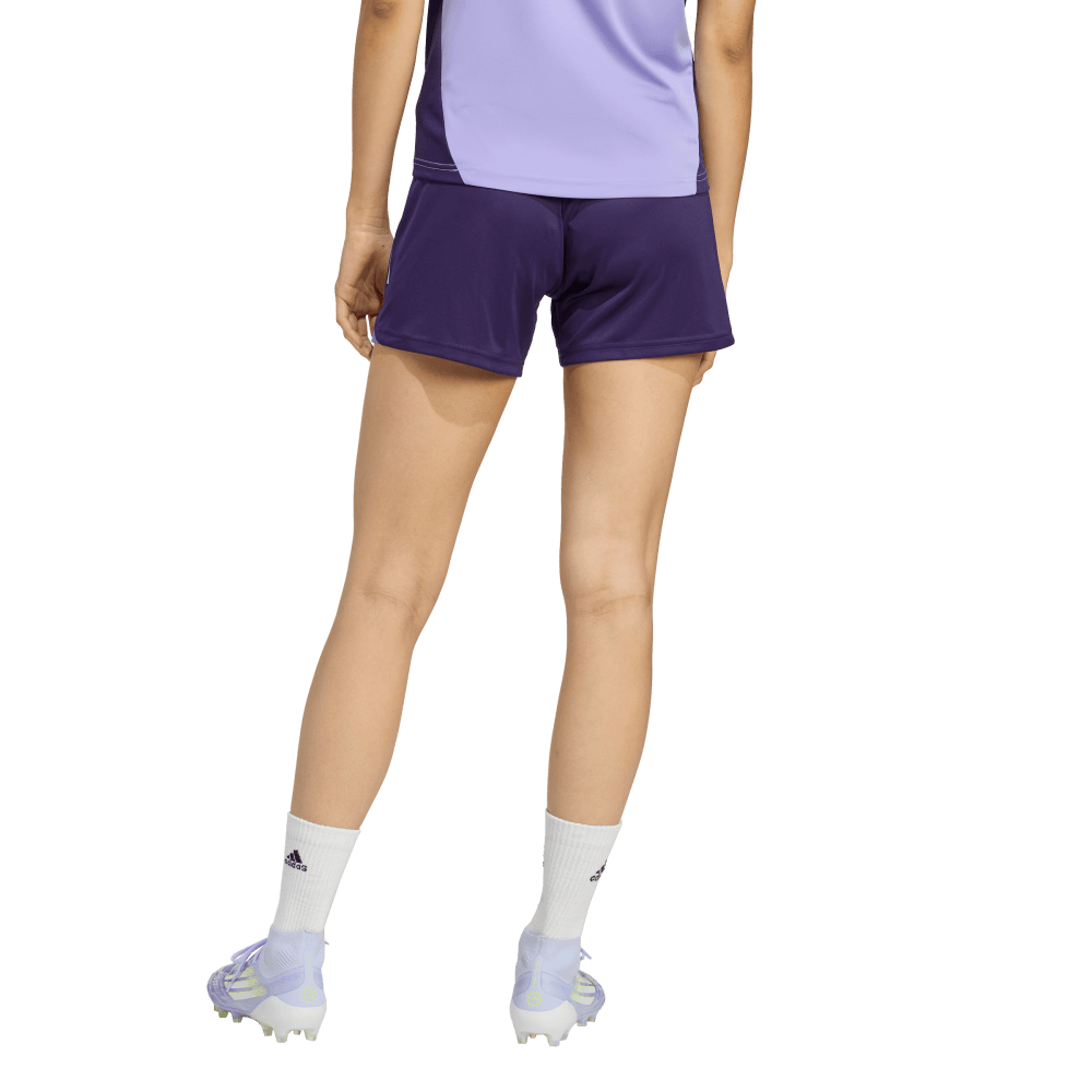 Adidas Tiro25C Trshows Pantaloneta morado de mujer para futbol