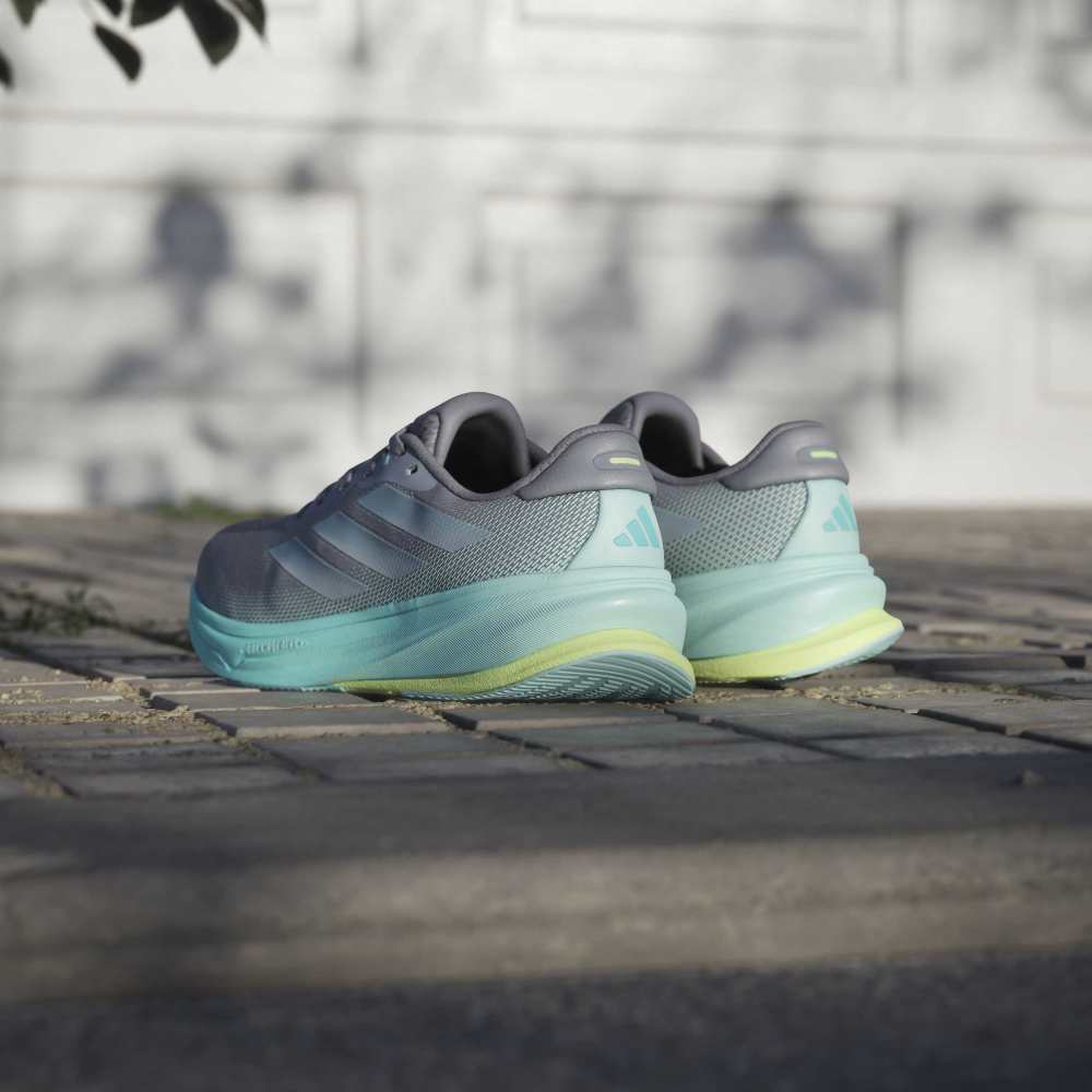 Adidas Tenis Supernova Rise 2 gris de mujer para correr